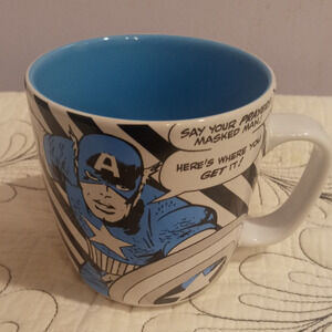 Marvel Captain America  18 oz Ceramic Coffee Mug by Disney